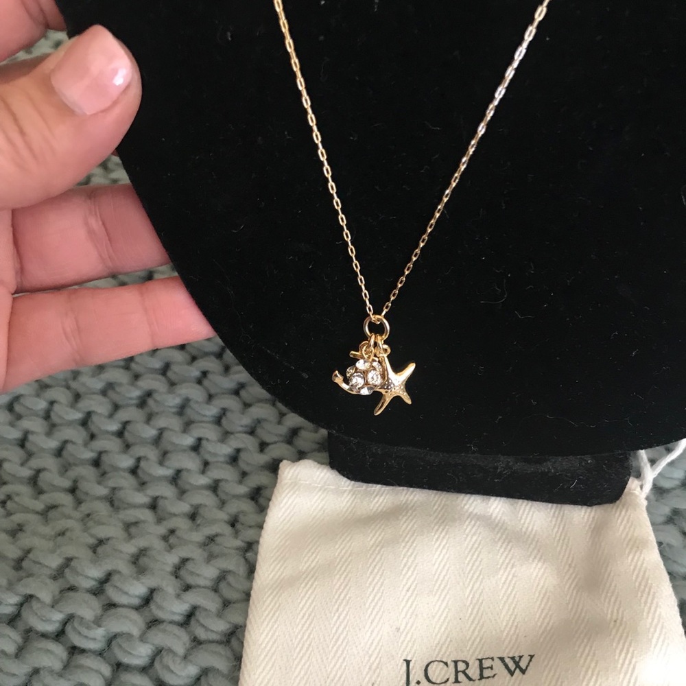J. Crew nautical layering necklace